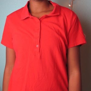 Blue and red school polo’s